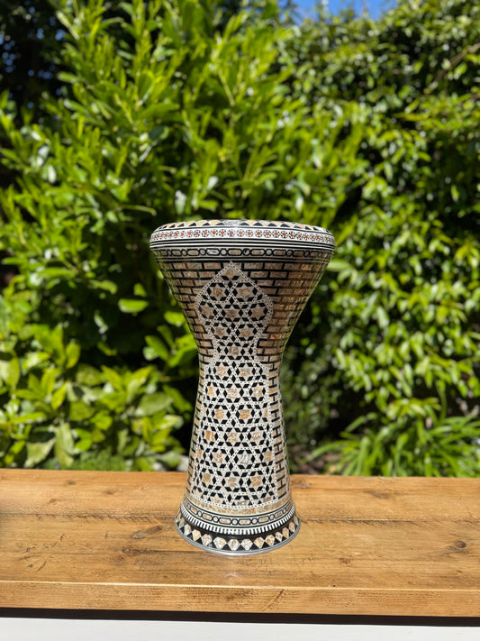 Gawharet El Fan Mother of Pearl Starry Temple Darbuka (22cm Head)